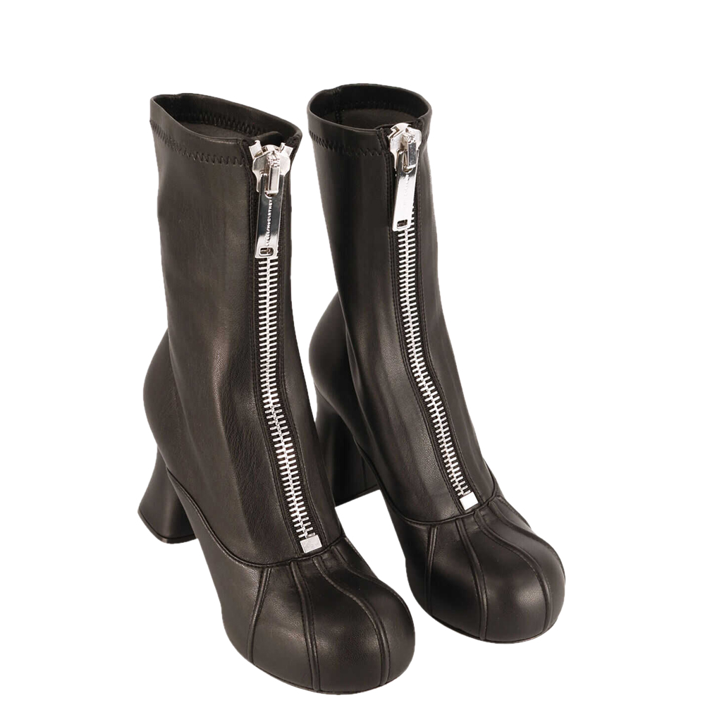 

Stella McCartney Black Duck City Ankle Boots Size EU 38 ½