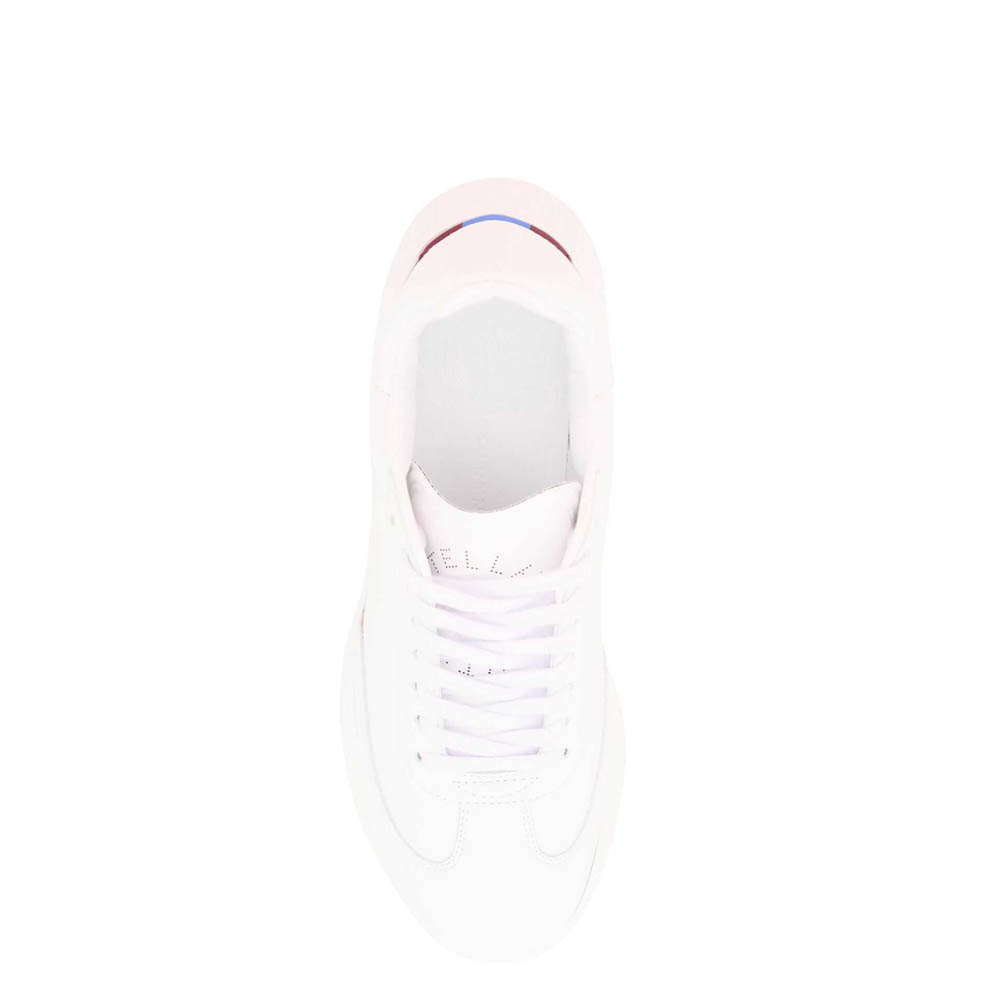 

Stella McCartney White Loop Lace up Sneakers Size IT