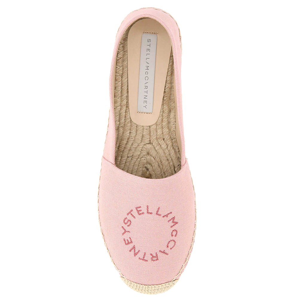 

Stella McCartney Pink Selene Espadrilles Stella Logo Loafers & Moccasins Size IT