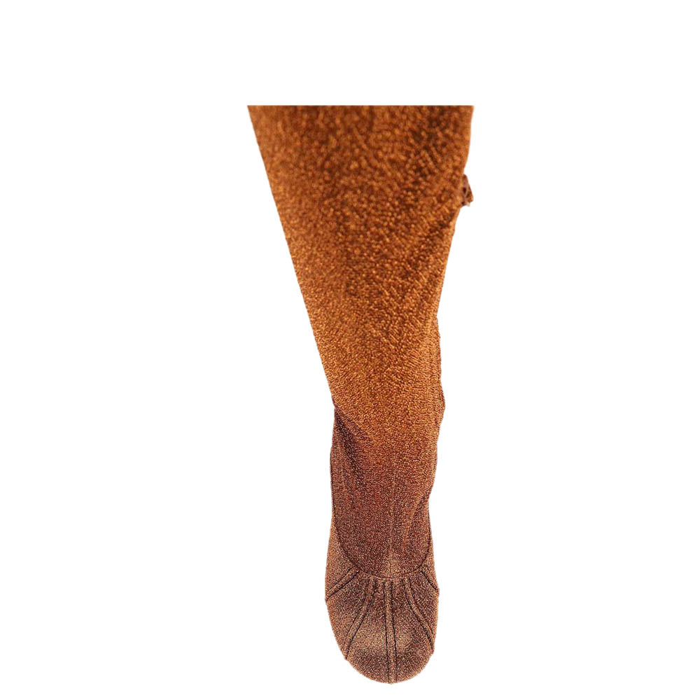 

Stella McCartney Brown Polyamide Duck City Glitter Over-The-Knee Boots Size IT