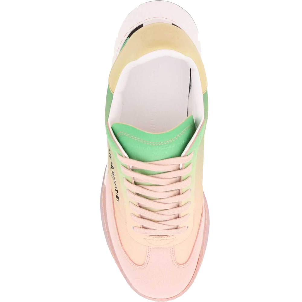 

Stella McCartney Multi Polyester Rubber Loop Lace-Up Sneakers Size IT, Multicolor