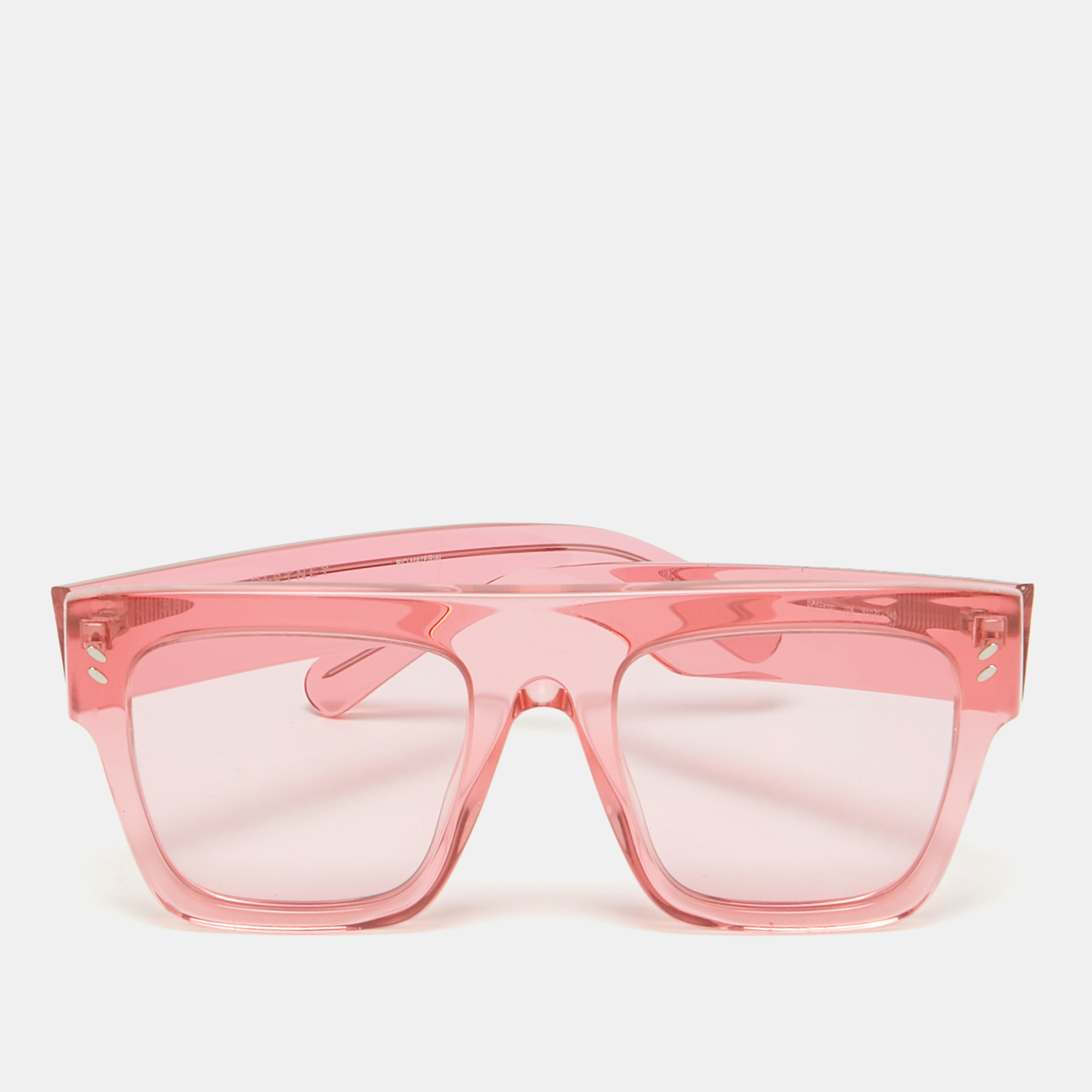 

Stella McCartney Pink SC0119S Square Sunglasses