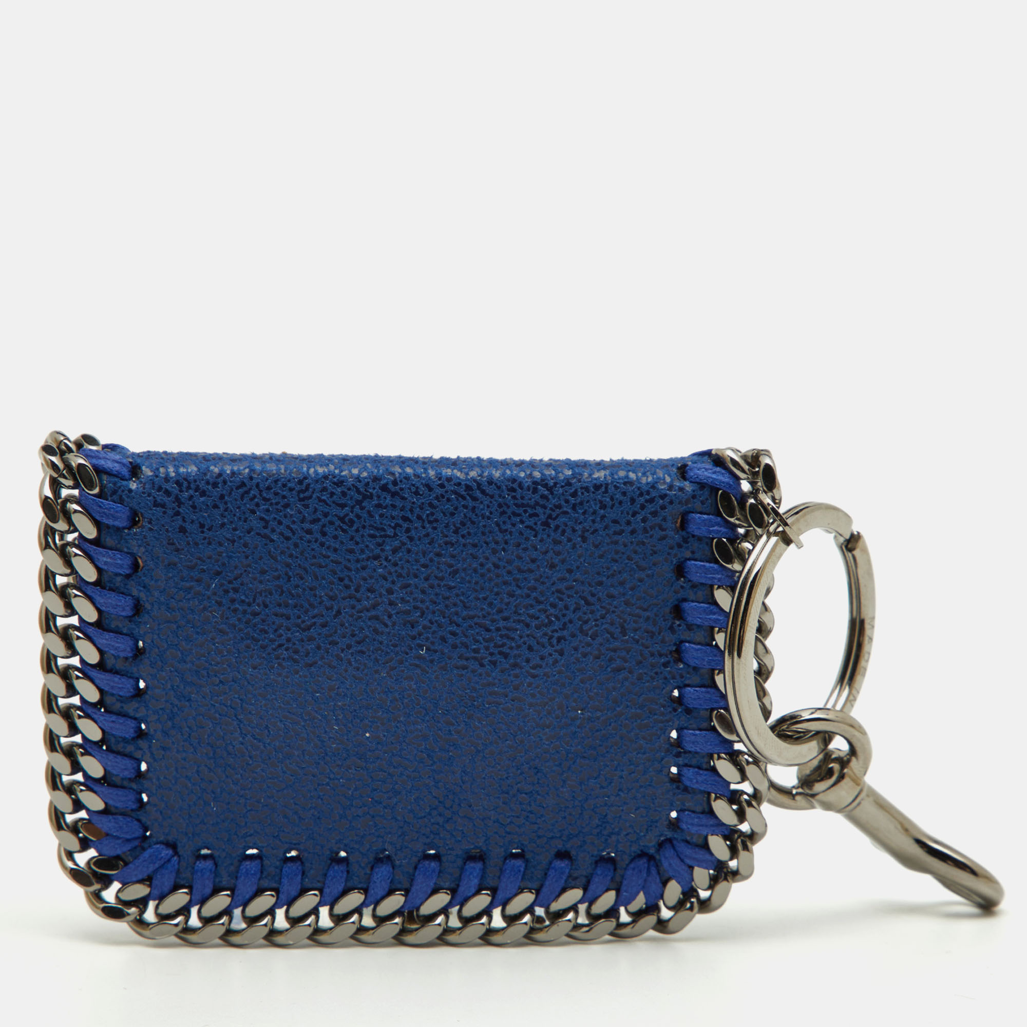 

Stella McCartney Falabella Purple Leather & Gunmetal Chain Key Chain