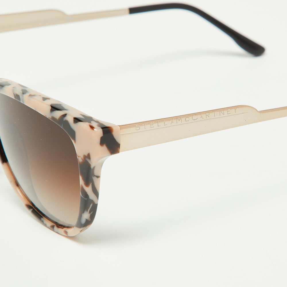 

Stella McCartney Pink Havana/Brown Gradient SM4048 Sunglasses