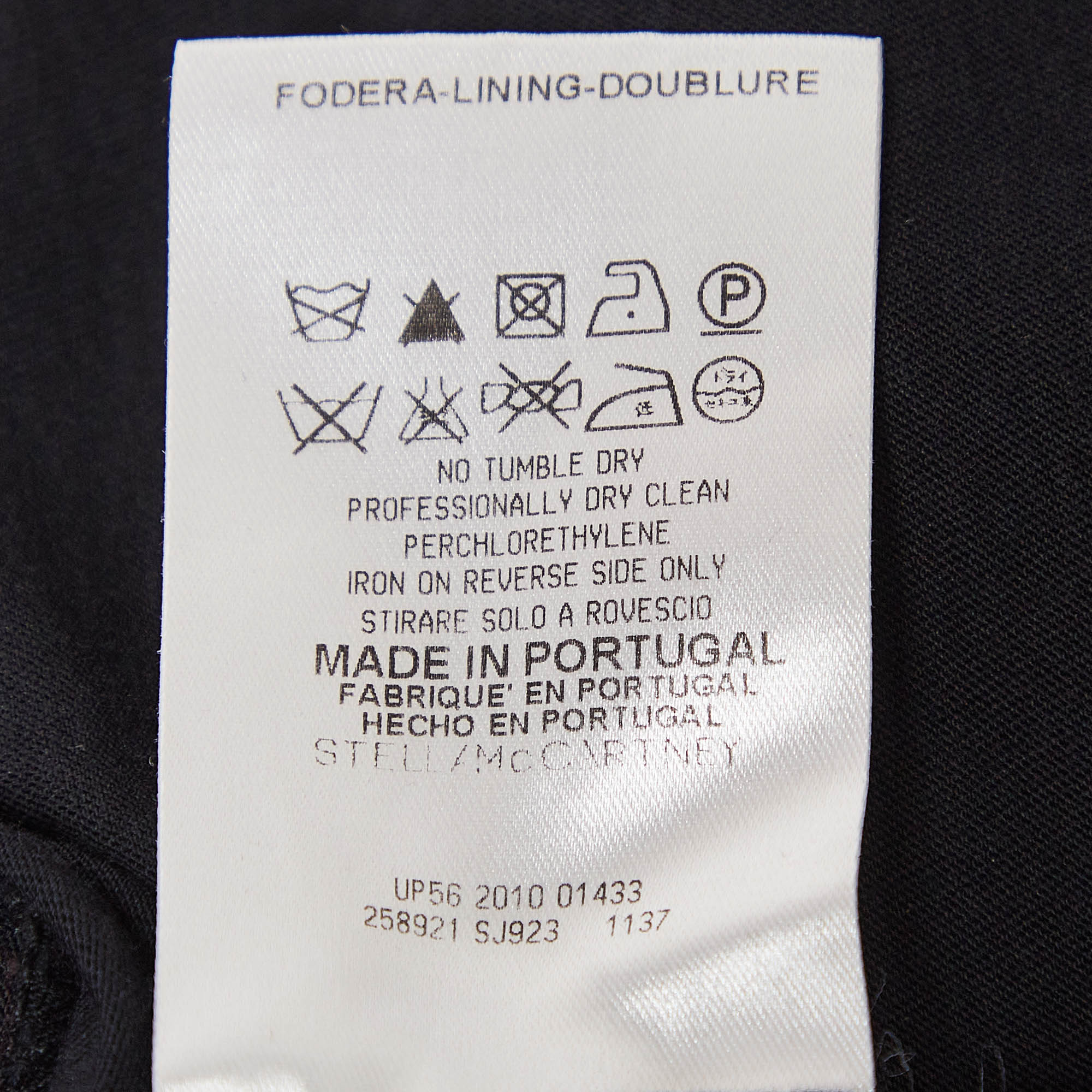 Stella McCartney Black Leopard Print Jersey T-Shirt M 