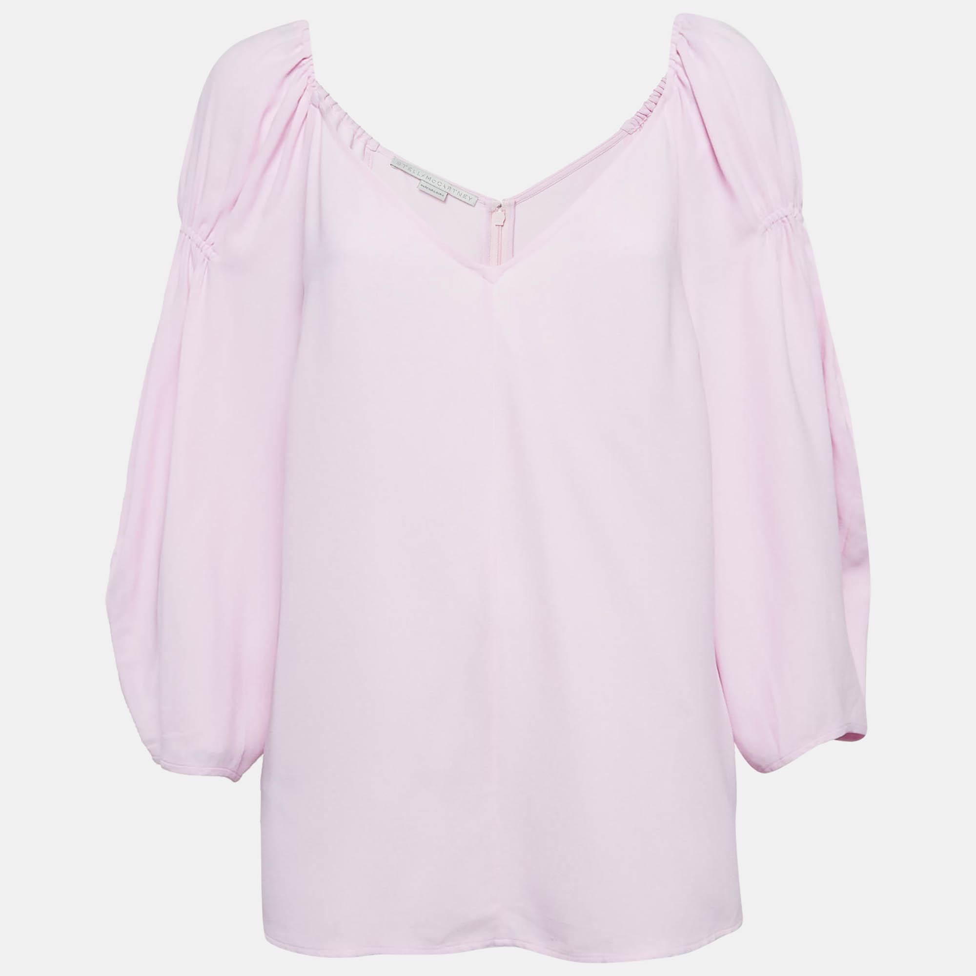 

Stella McCartney Pink Crepe Oversized Top M