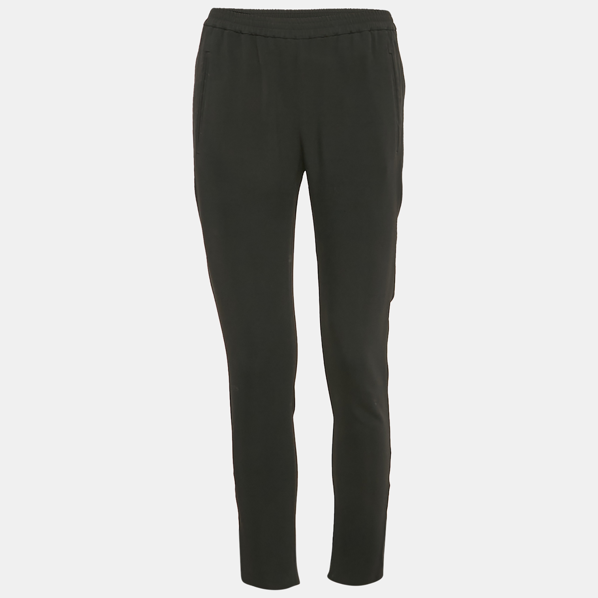 

Stella McCartney Black Crepe Pants S