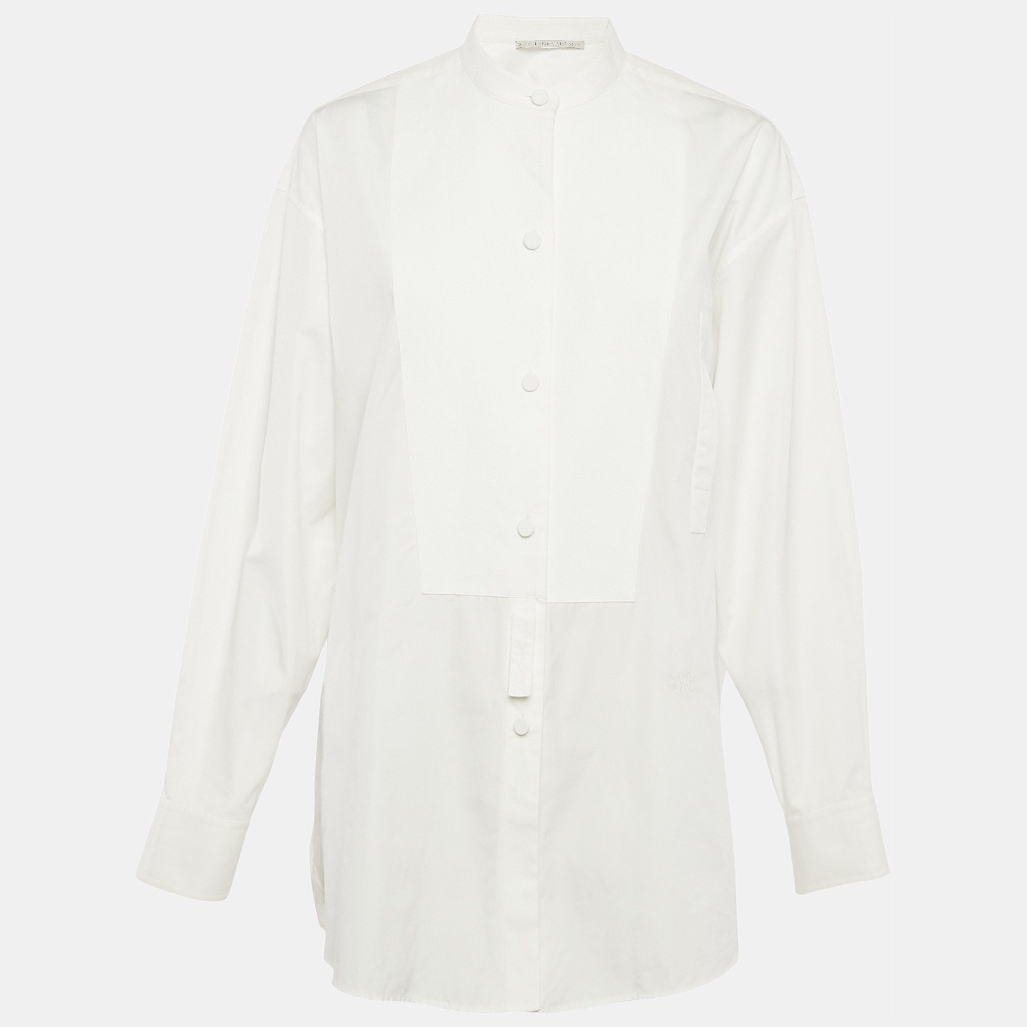 

Stella McCartney White Cotton Oversized Shirt XL