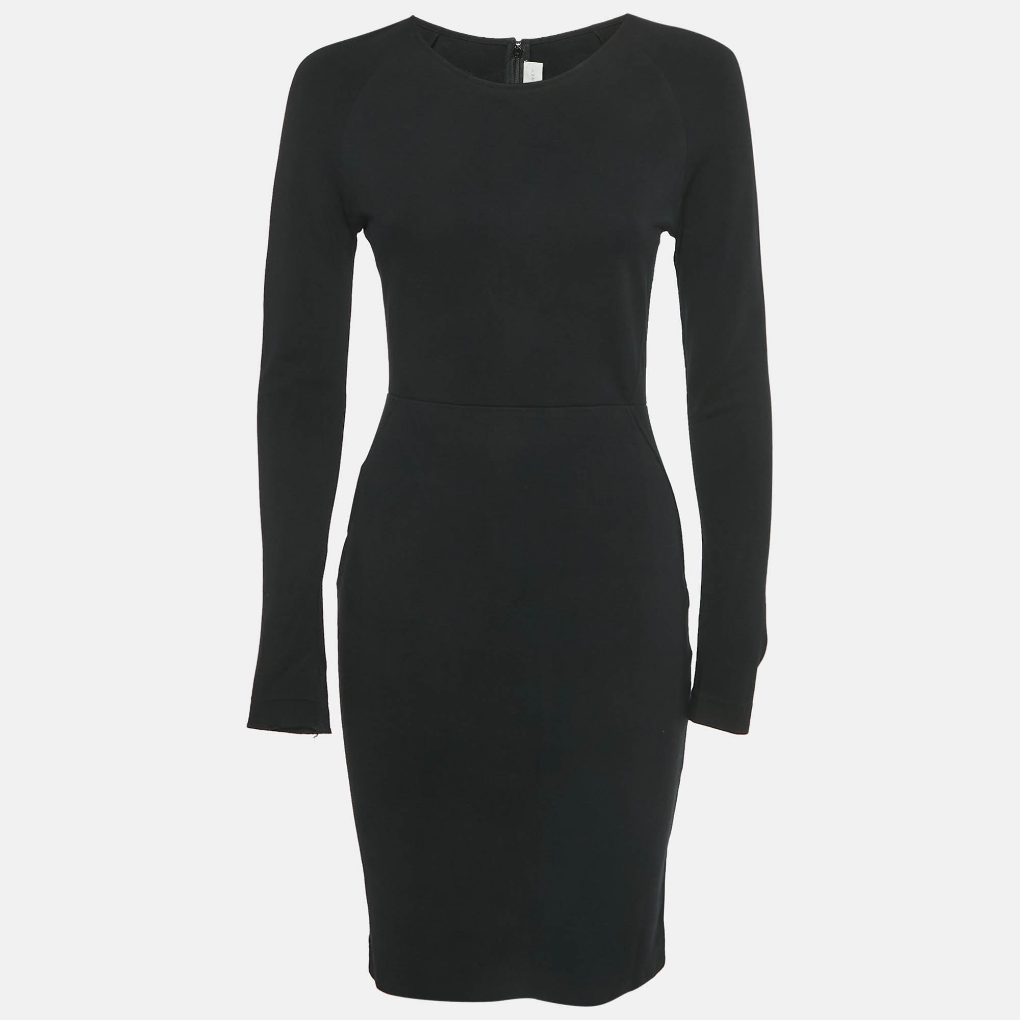 

Stella McCartney Black Stretch Knit Short Dress M