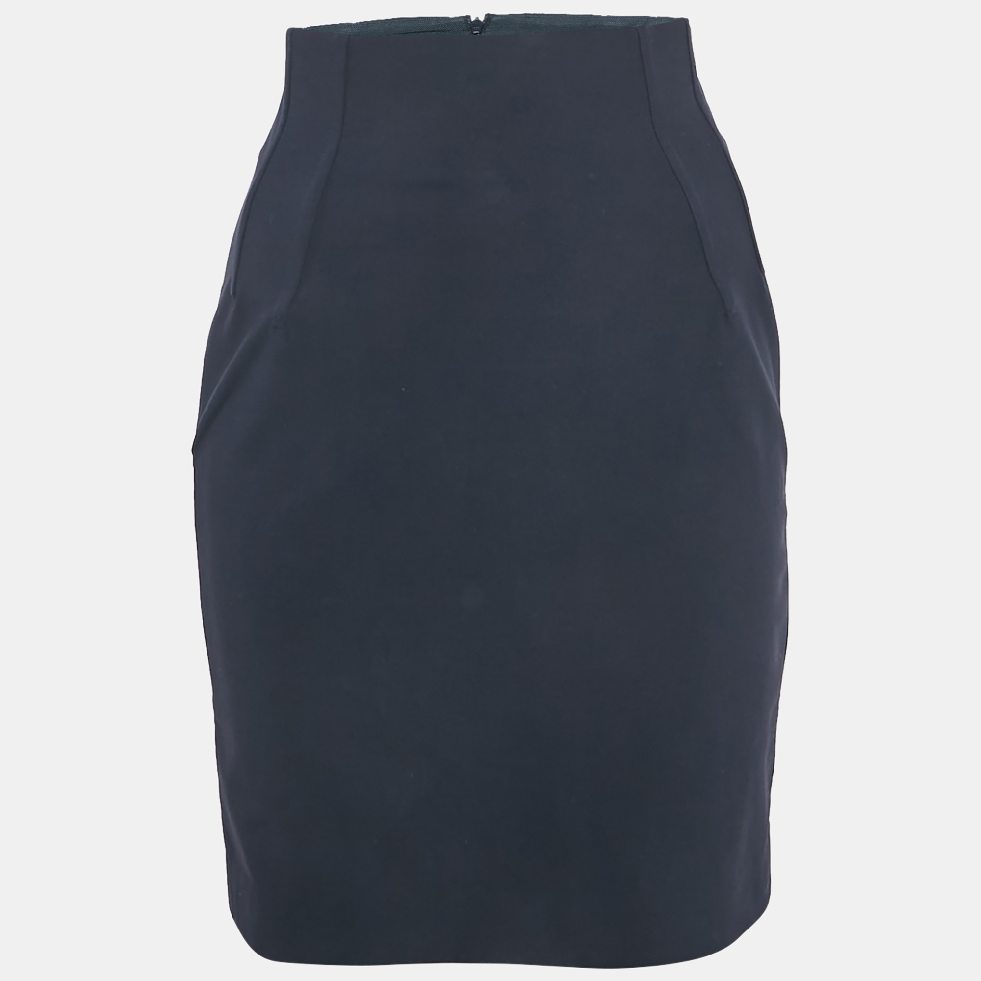 

Stella McCartney Navy Blue Cotton Blend Pencil Skirt S