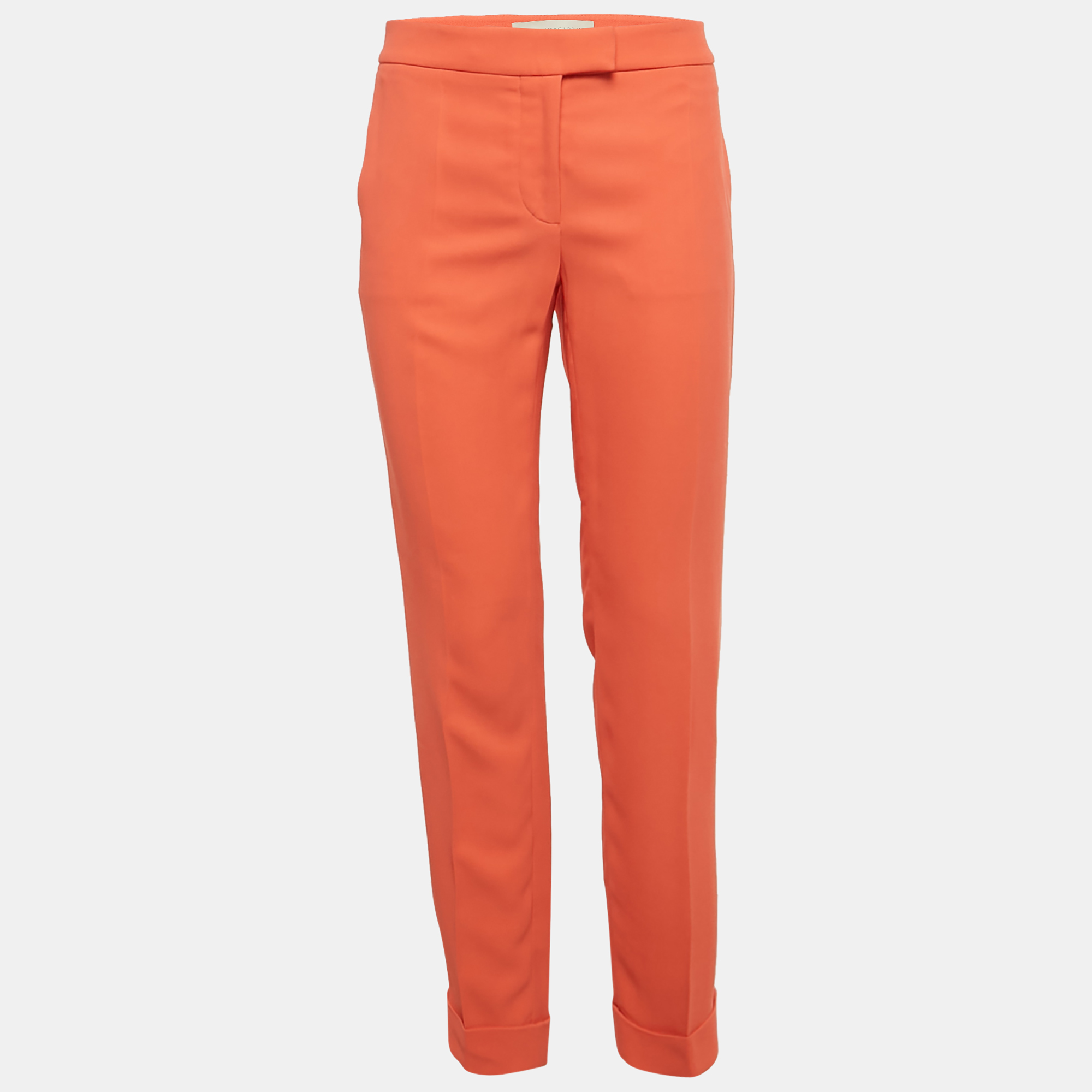 

Stella McCartney Pink Crepe Trousers M, Orange