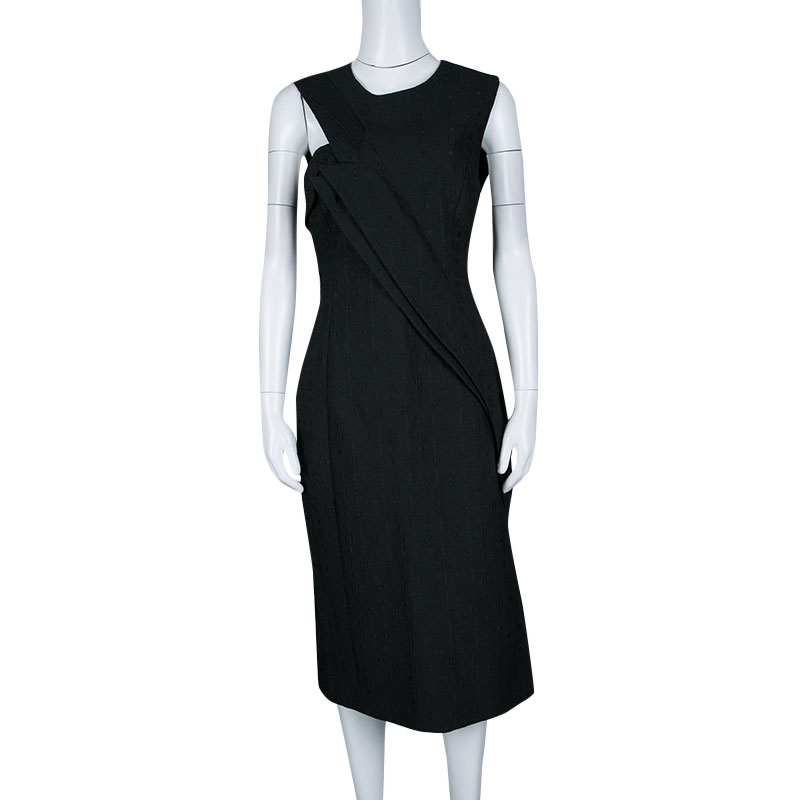 

Stella McCartney Black Bonnie Jacquard Sleeveless Dress