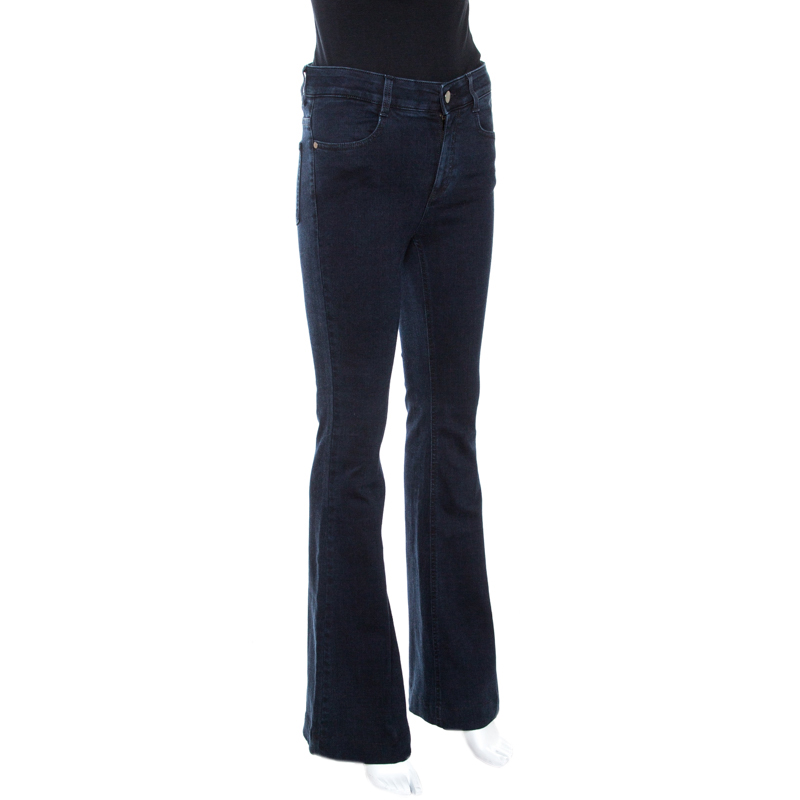 

Stella McCartney Dark Blue Denim Flared Jeans