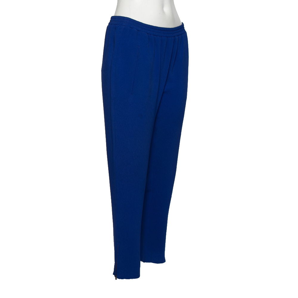 

Stella McCartney Blue Crepe Trousers