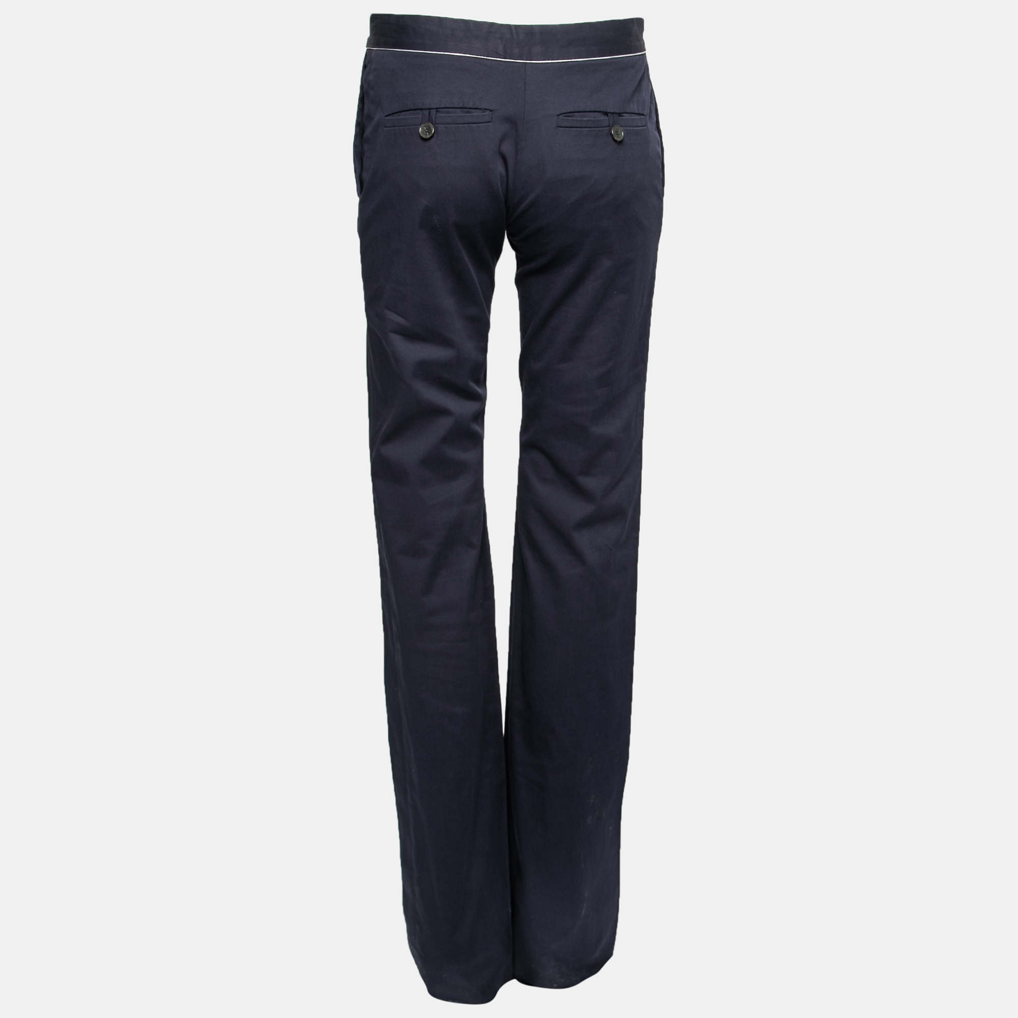 

Stella McCartney Navy Blue Cotton Trousers