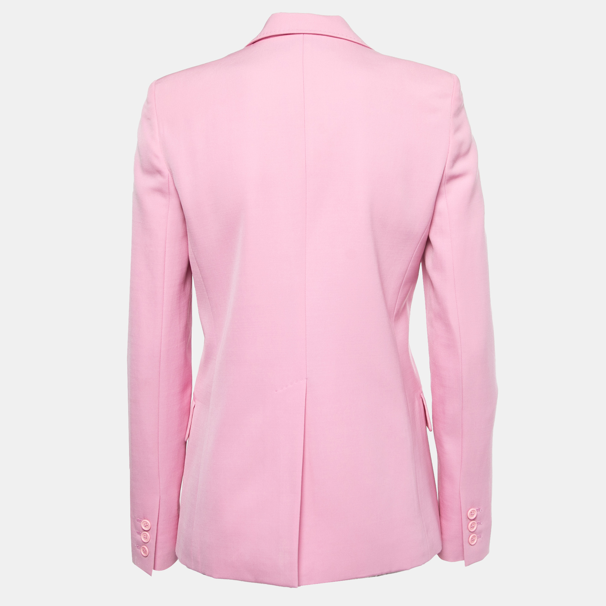 

Stella McCartney Pink Wool Single Breasted Blazer