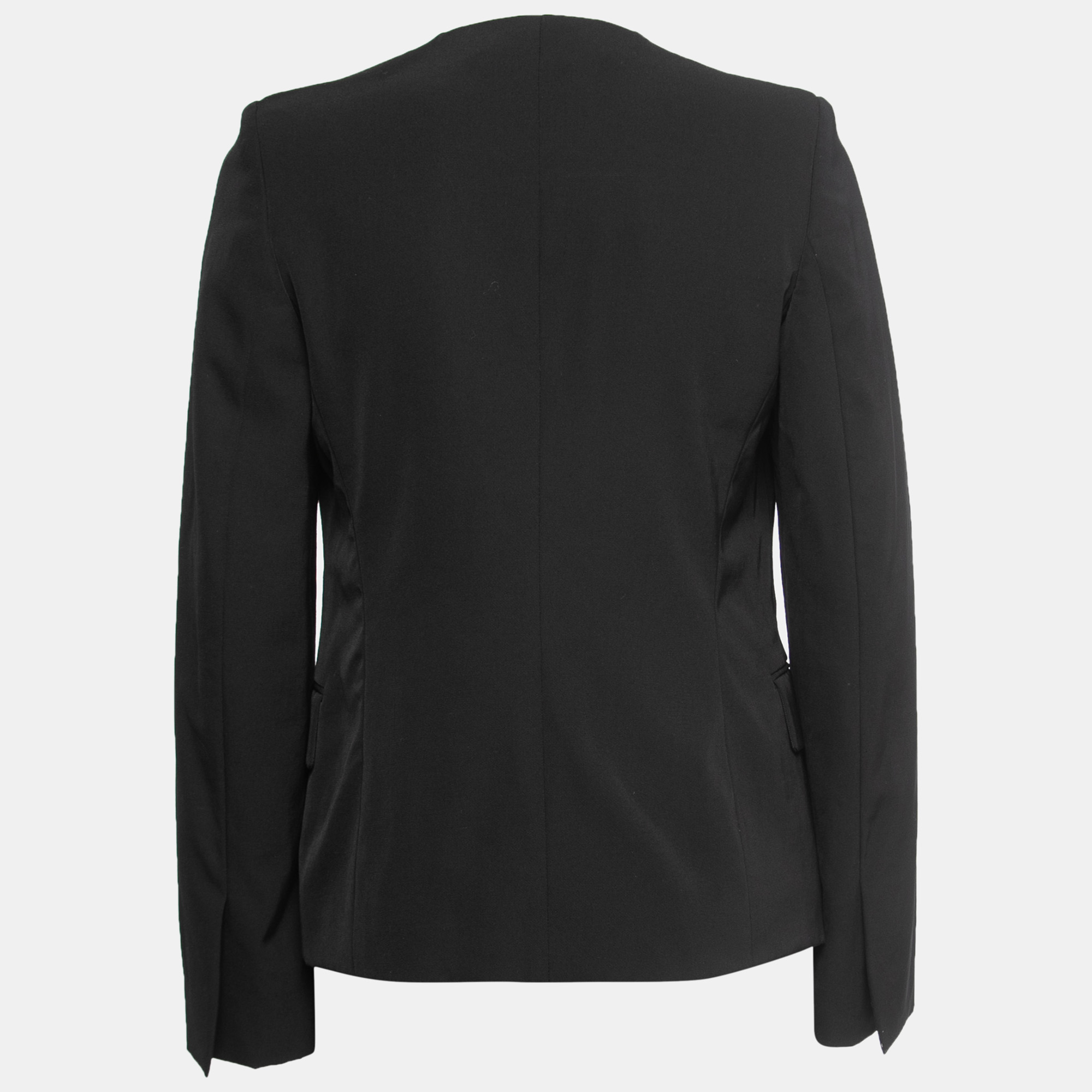 

Stella McCartney Black Wool Single-Button Blazer