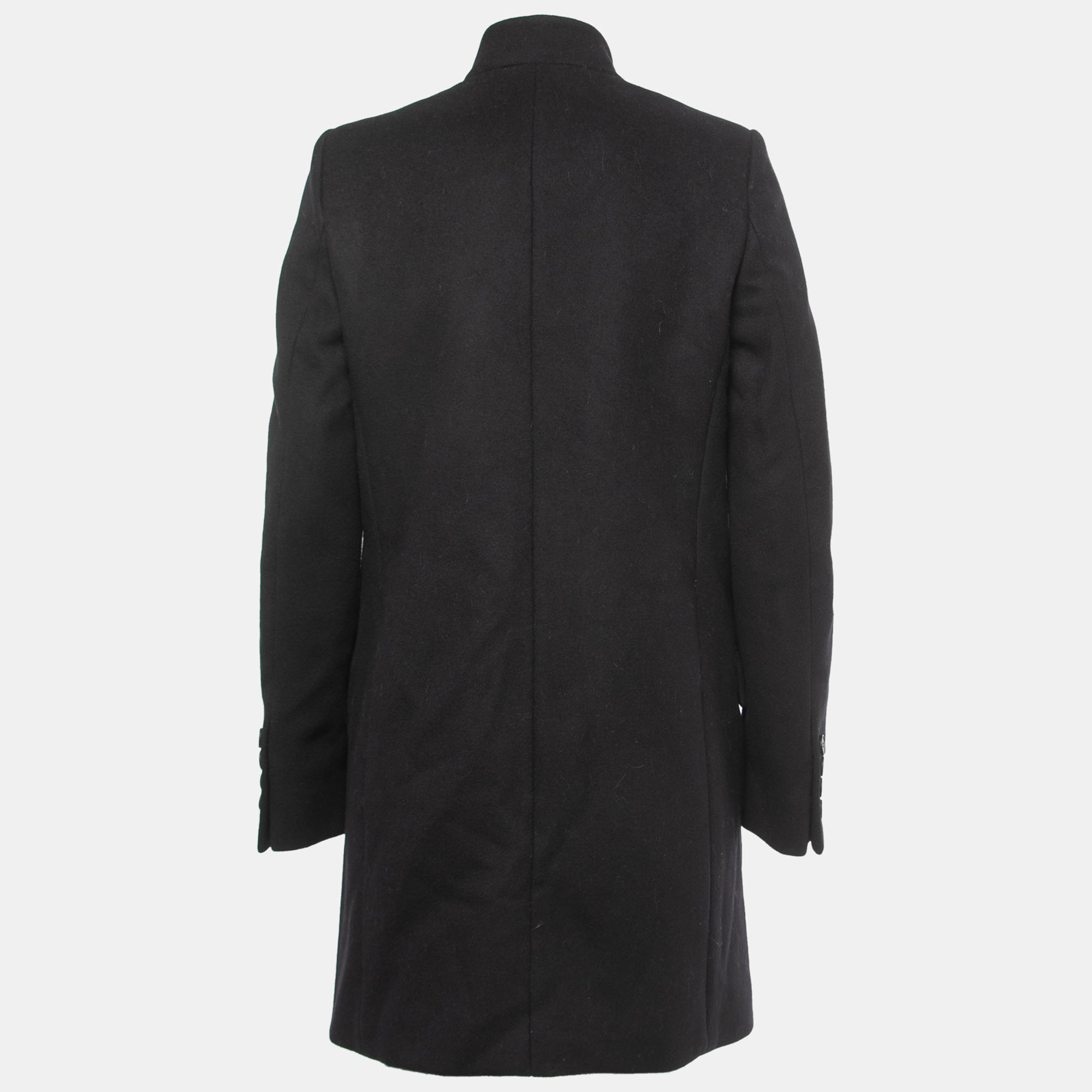 

Stella McCartney Black Wool Single-Breasted Coat