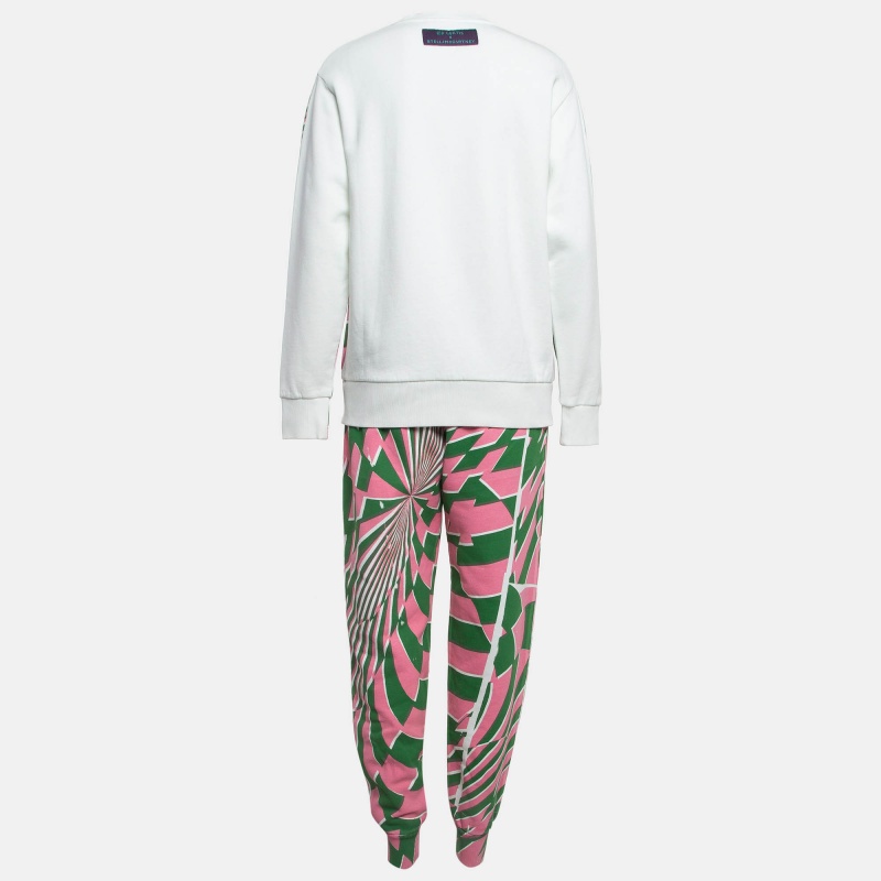 

Stella McCartney X ED Curtis Printed Cotton Sweatshirt and Pants /S, Multicolor