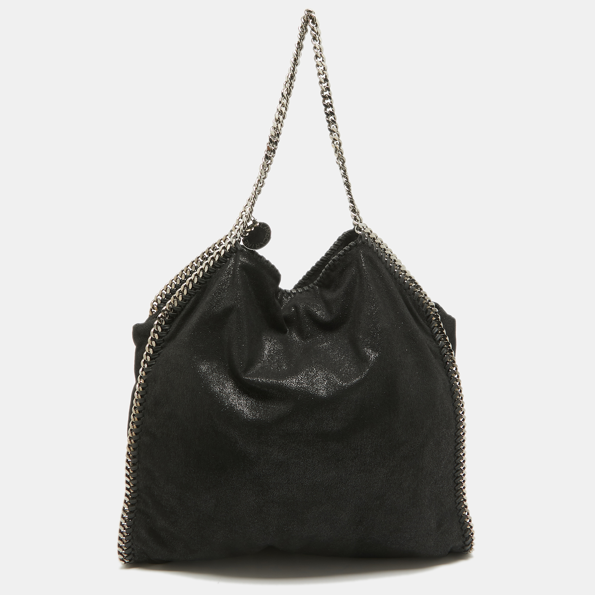 

Stella McCartney Black Shaggy Dear Falabella Tote