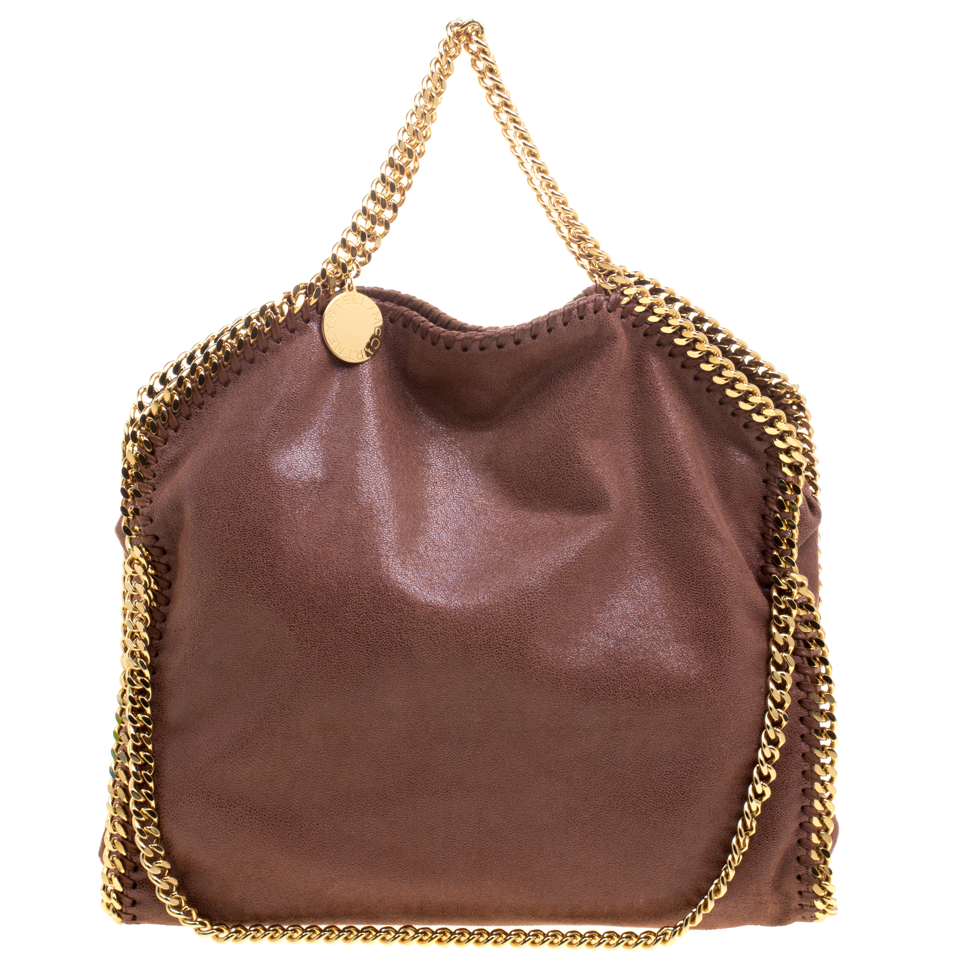 Pre Owned حقيبة ستيلا مكارتني فالابالا جلد صناعي نحاسي