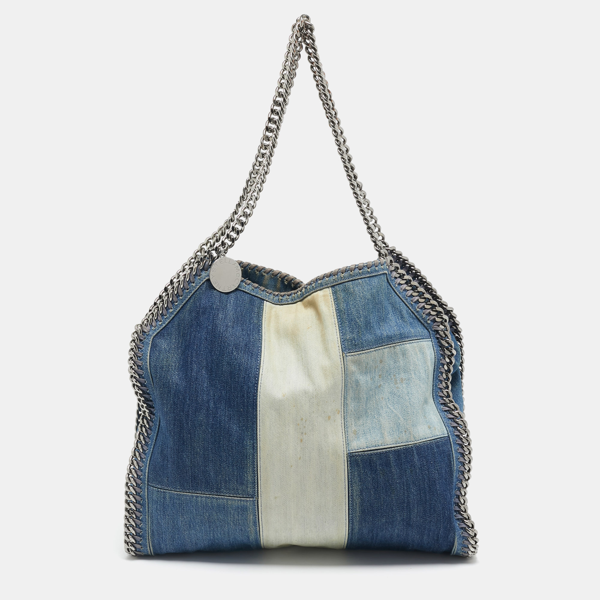 

Stella McCartney Blue Denim Small Falabella Tote
