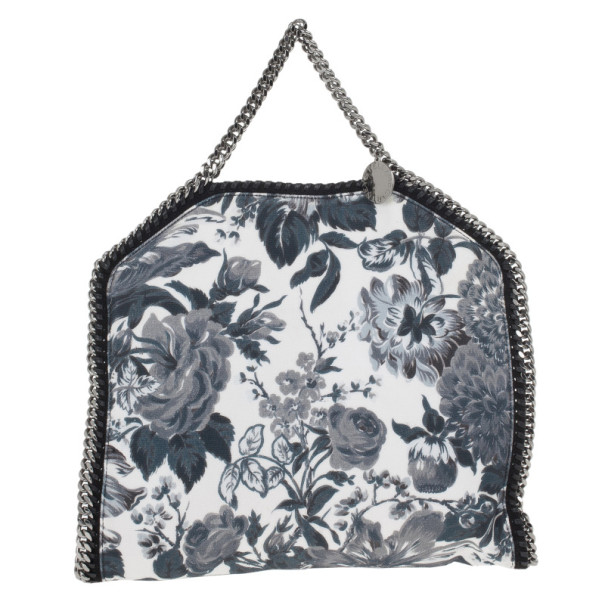 Pre Owned Stella McCartney Floral Canvas Falabella