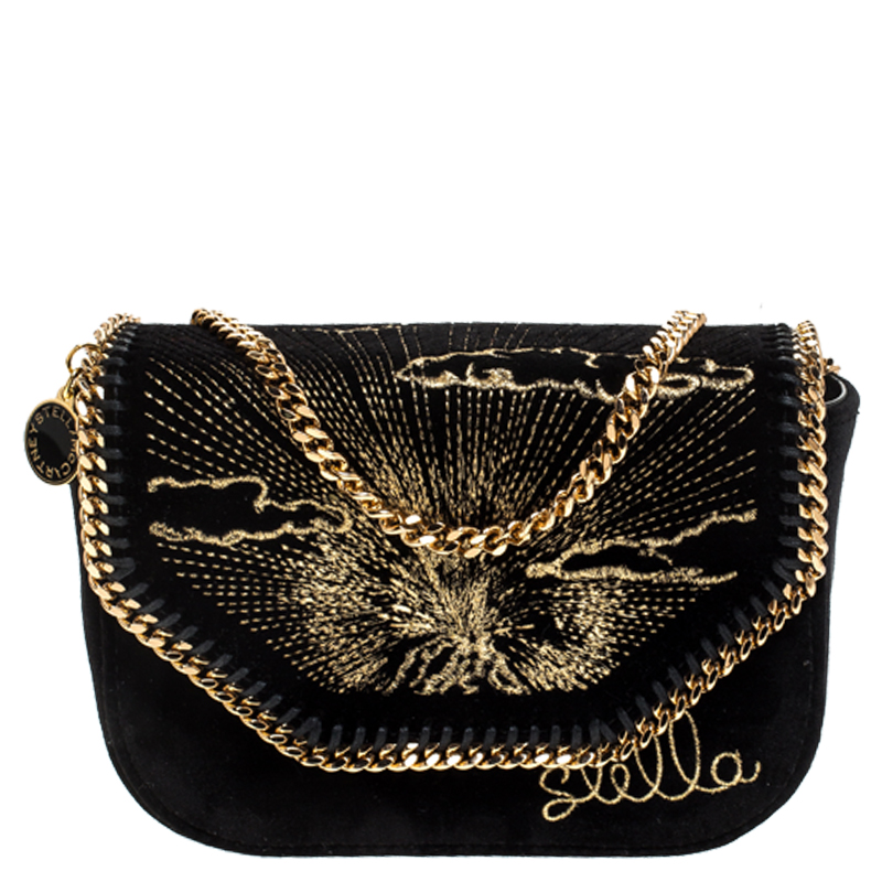 stella mccartney velvet bag