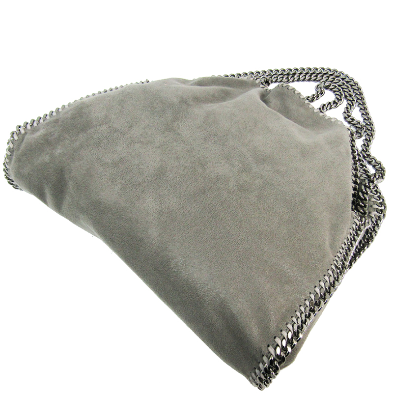 

Stella McCartney Gray Nylon Falabella Shoulder Bag, Grey