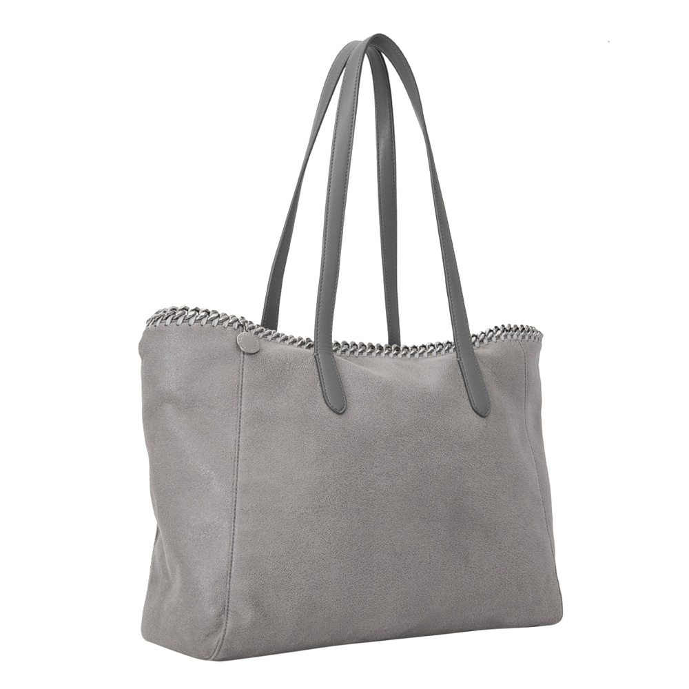 

Stella McCartney Grey Falabella Shaggy Deer Tote Bag