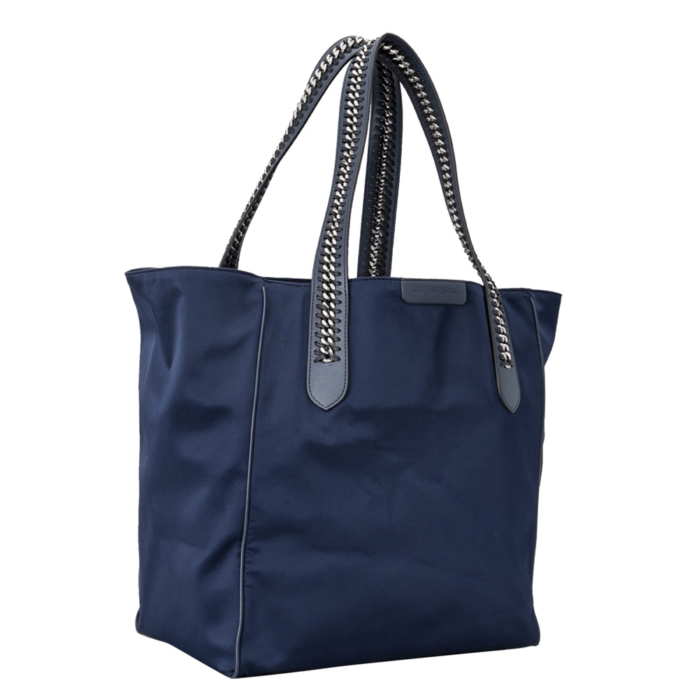 

Stella McCartney Blue Nylon Falabella Eco Tote Bag