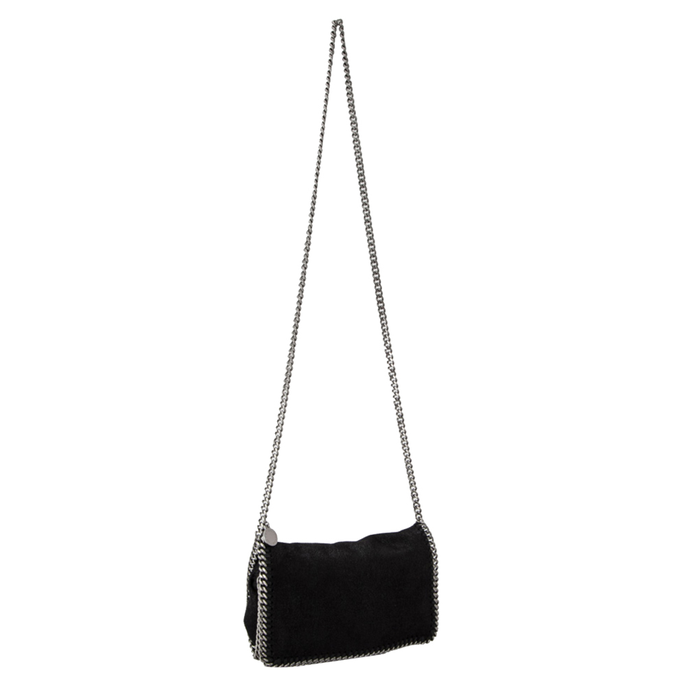 

Stella McCartney Black Falabella Shaggy Deer Crossbody Bag