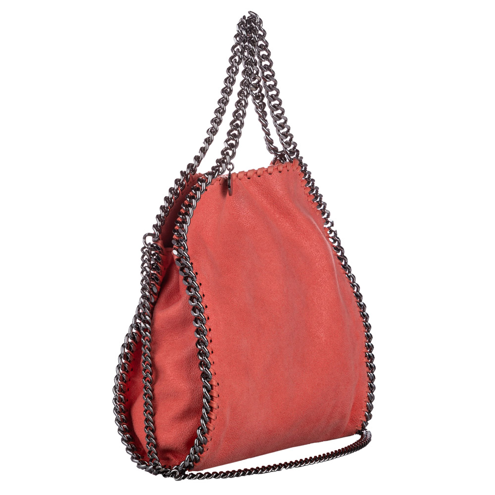 

Stella McCartney Orange Tiny Falabella Shaggy Deer Shoulder Bag