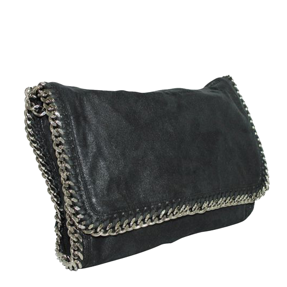 

Stella McCartney Black Faux Leather Falabella Shoulder Bag