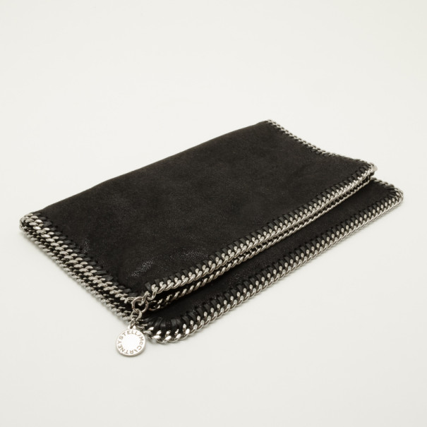 مملوكة مسبقًا Stella McCartney Black Falabella Clutch