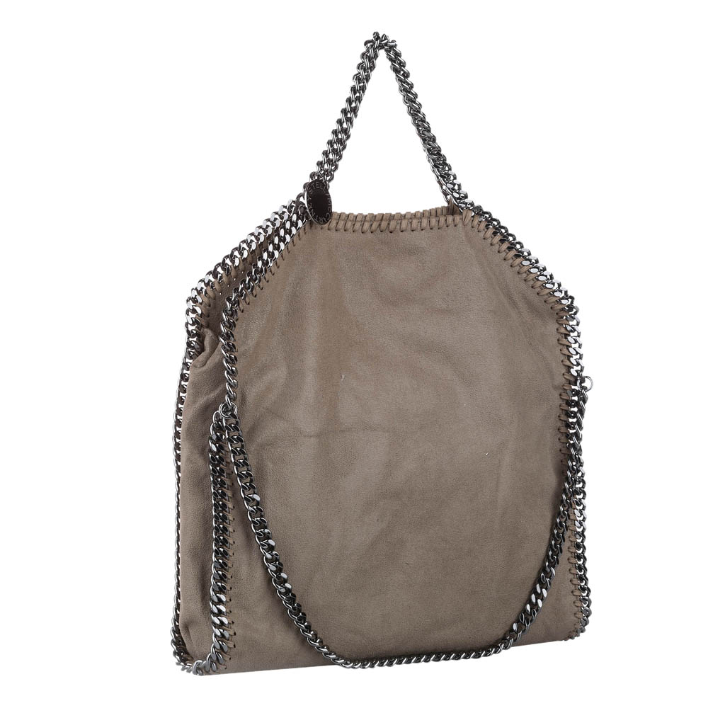 

Stella McCartney Brown/Beige Leather Falabella Tote Bag