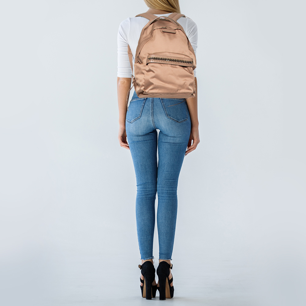 

Stella McCartney Beige Nylon and Faux Leather Falabella Backpack