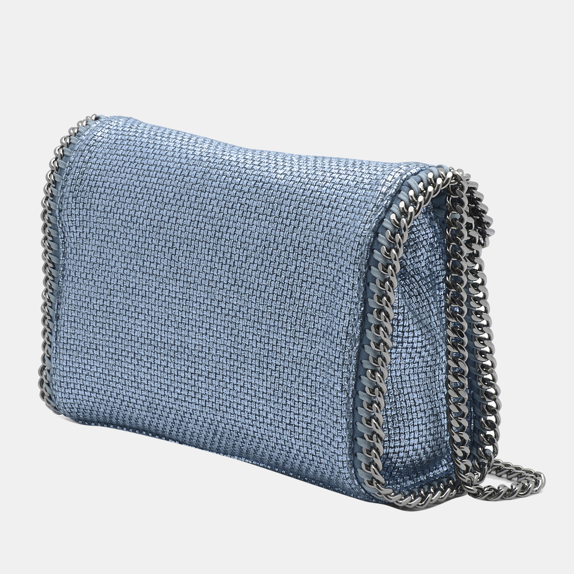 

Stella McCartney Falabella Sustainable Cotton Crossbody Bag, Blue