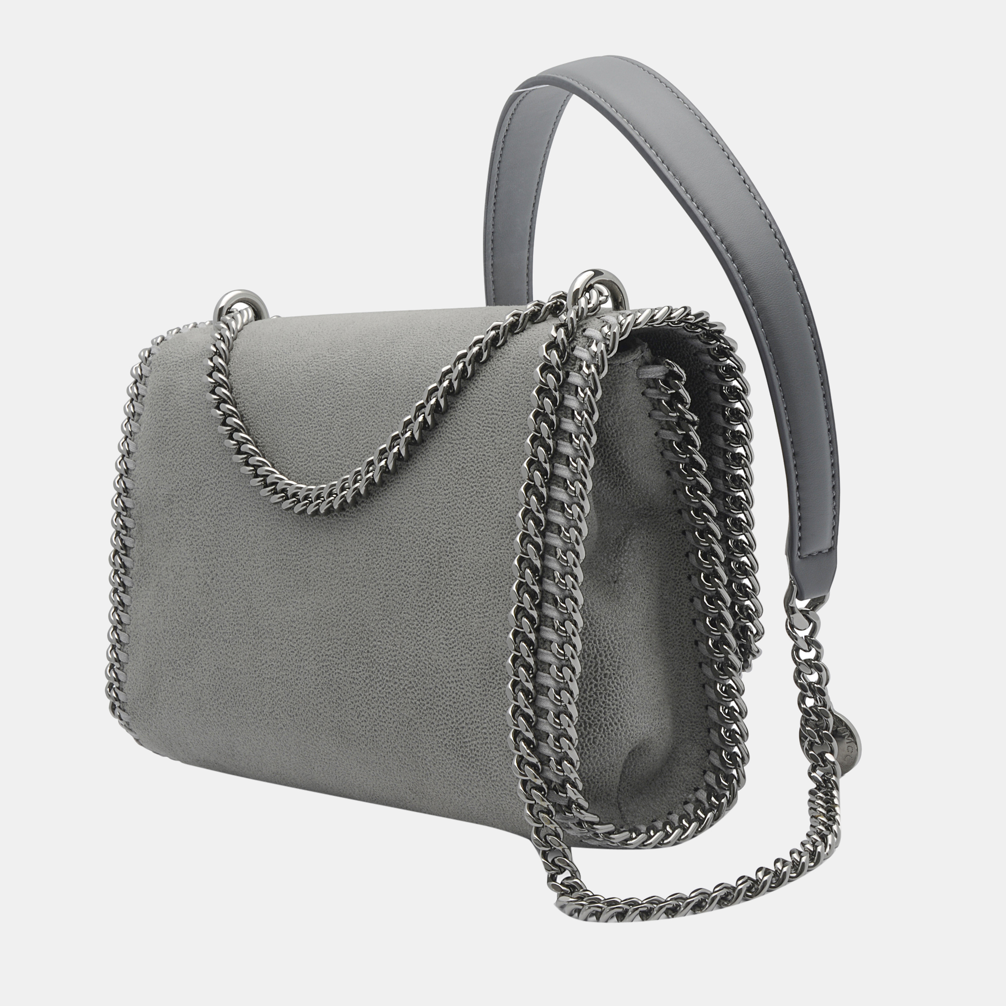 

Stella McCartney Falabella Vegan Leather Crossbody Bag, Grey