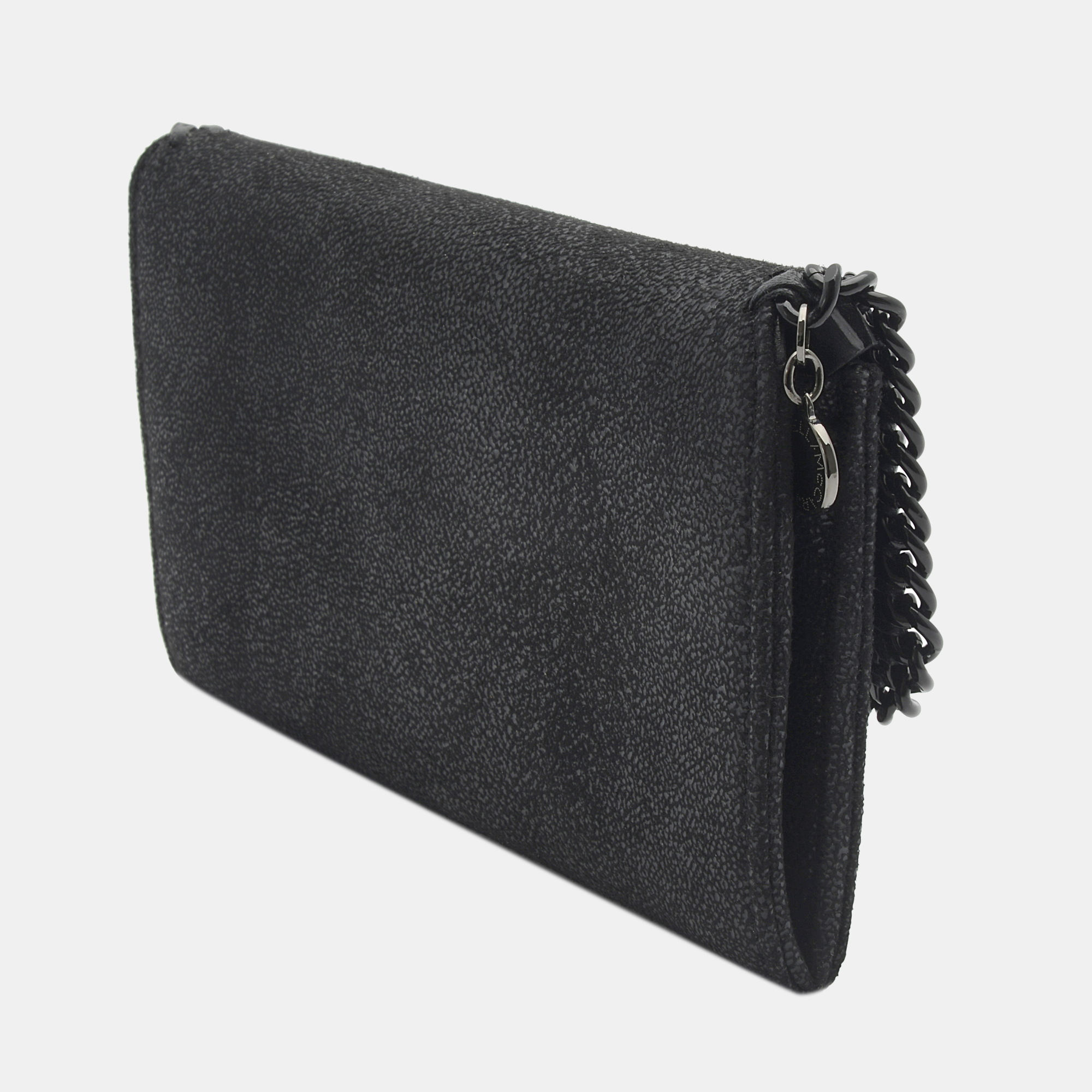 

Stella McCartney Falabella Vegan Leather Continental Wallet, Black