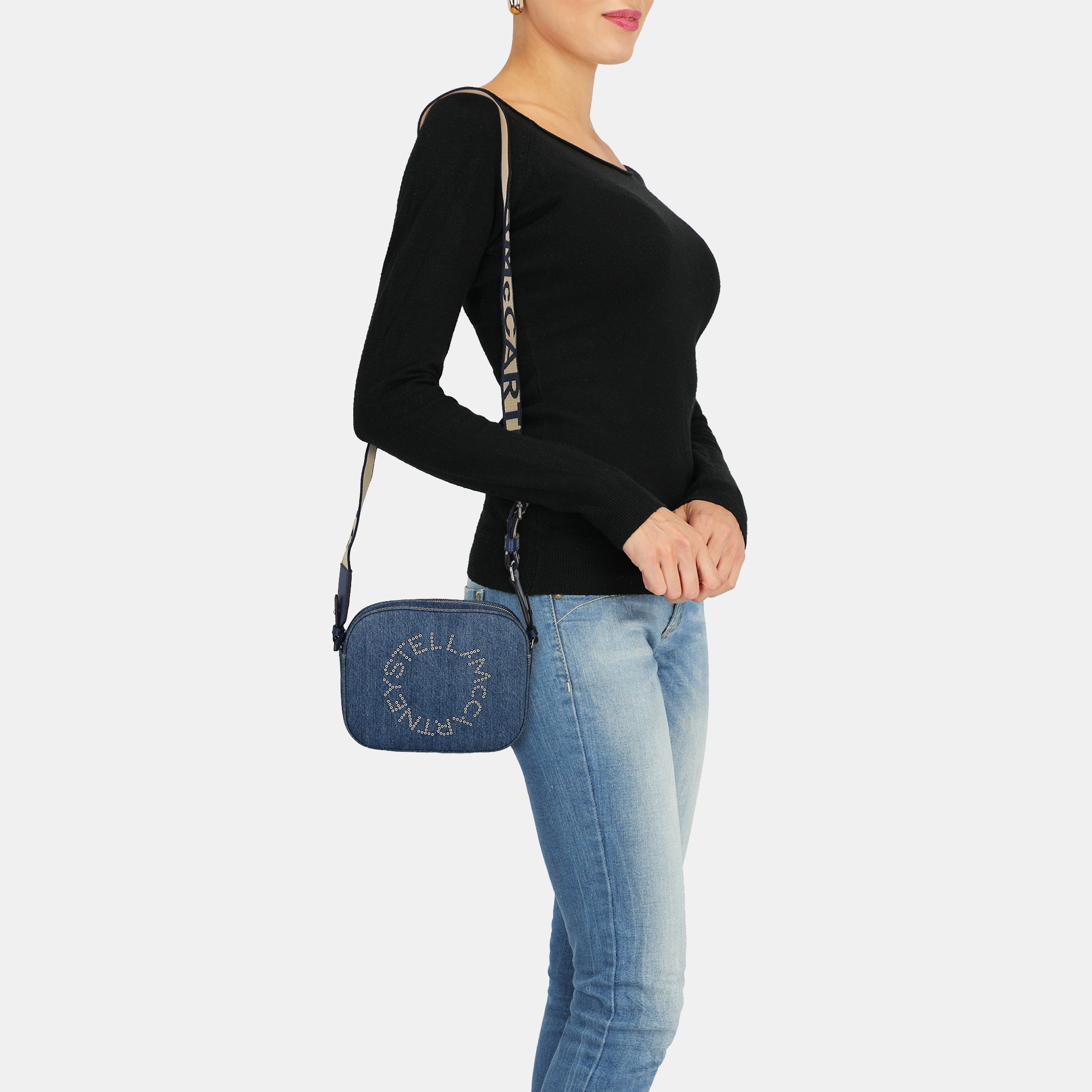 

Stella Mccartney Women's Fabric Cross Body Bag - Beige