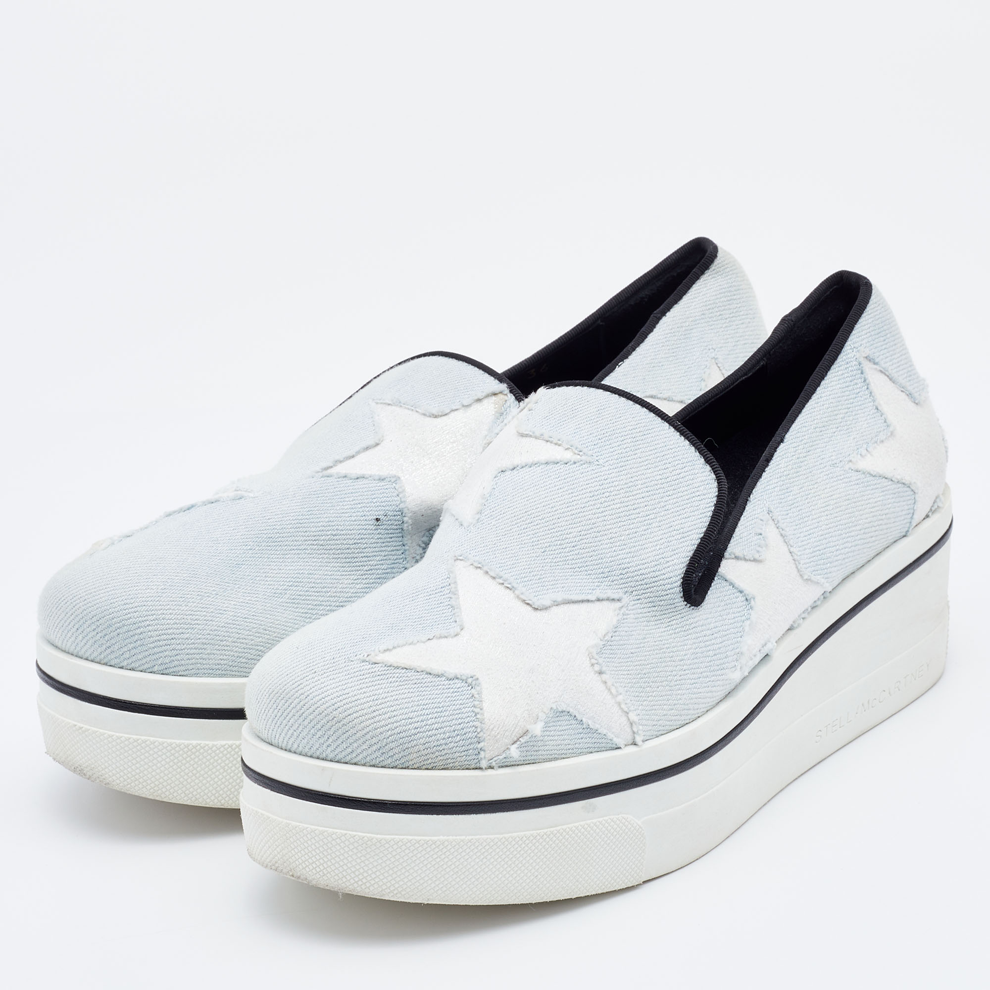 Stella mccartney denim store shoes