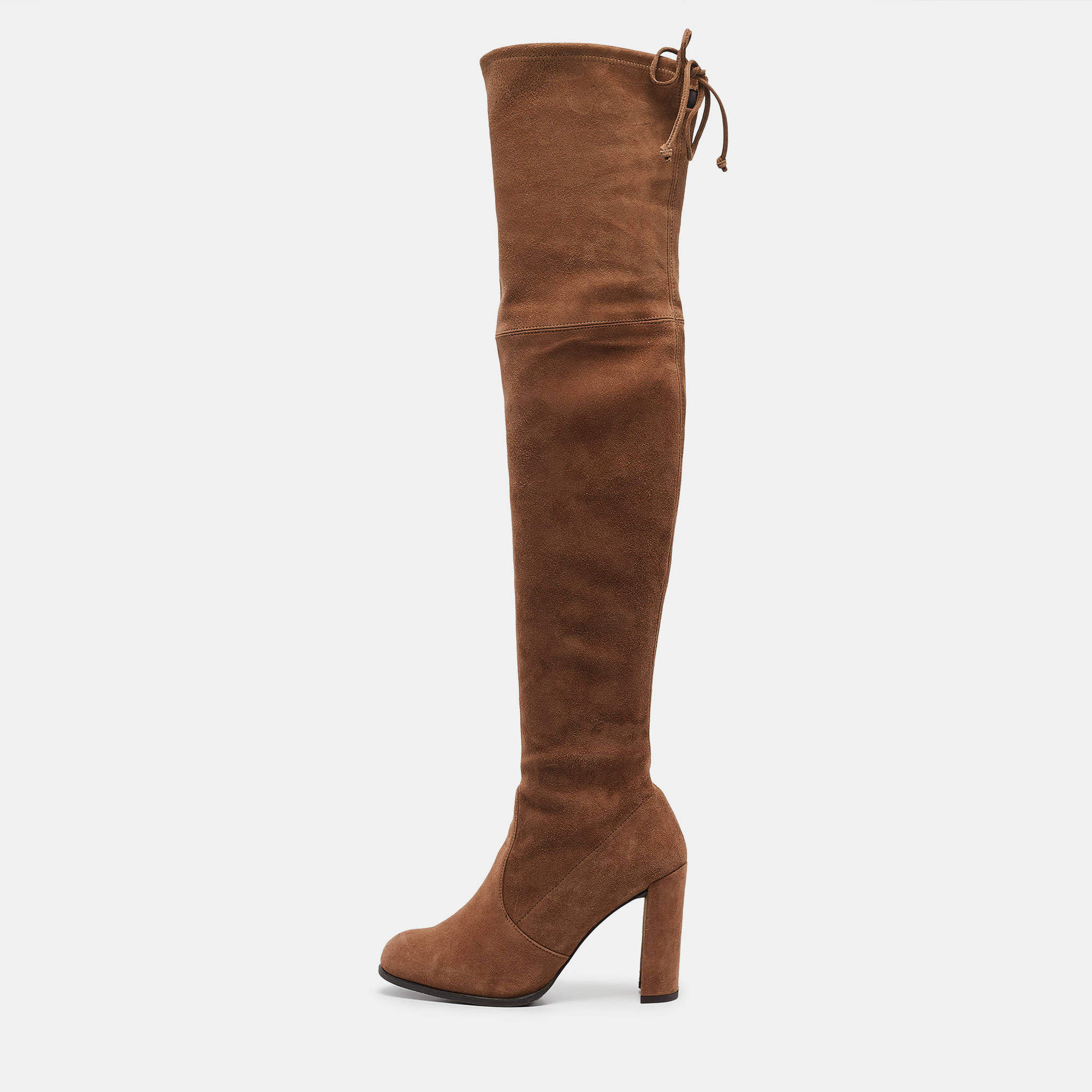 

Stuart Weitzman Brown Suede Knee Length Boots Size