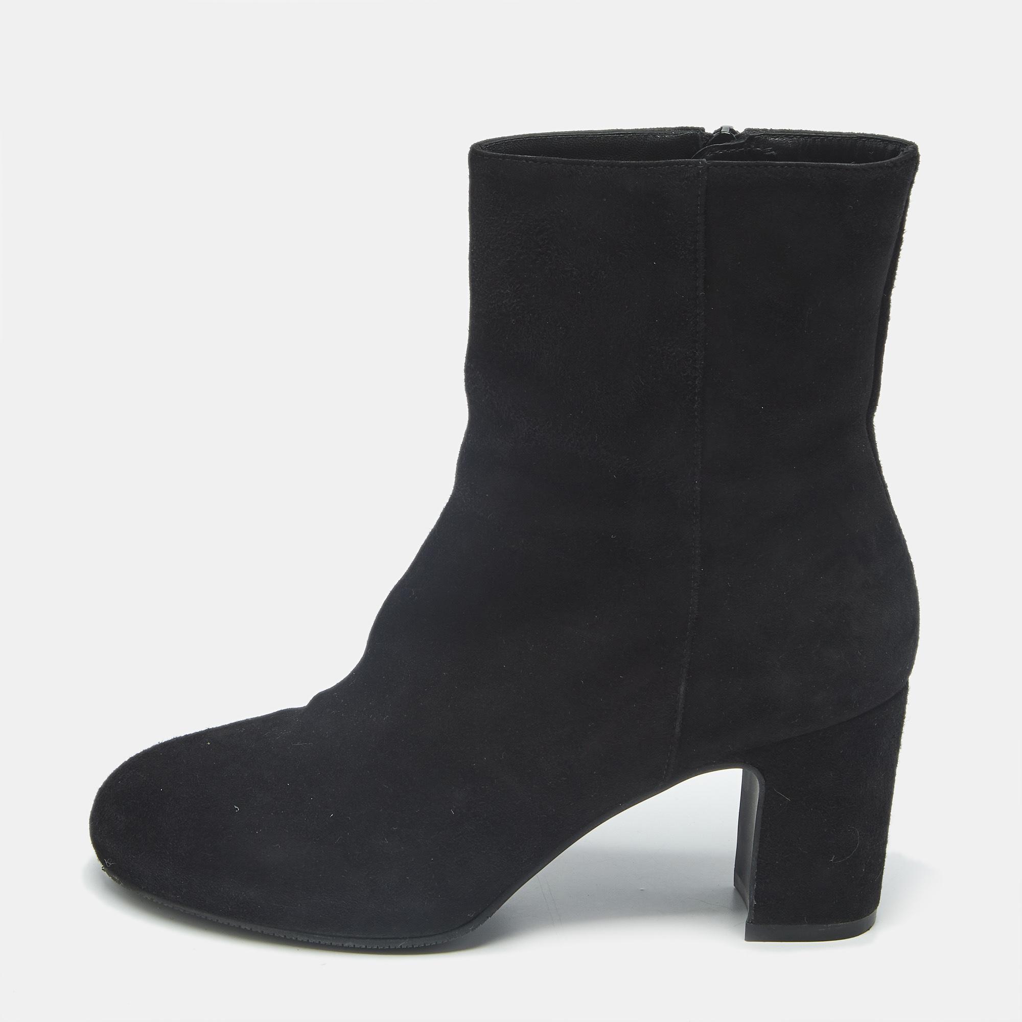 

Stuart Weitzman Size  Black Suede Ankle Length Boots