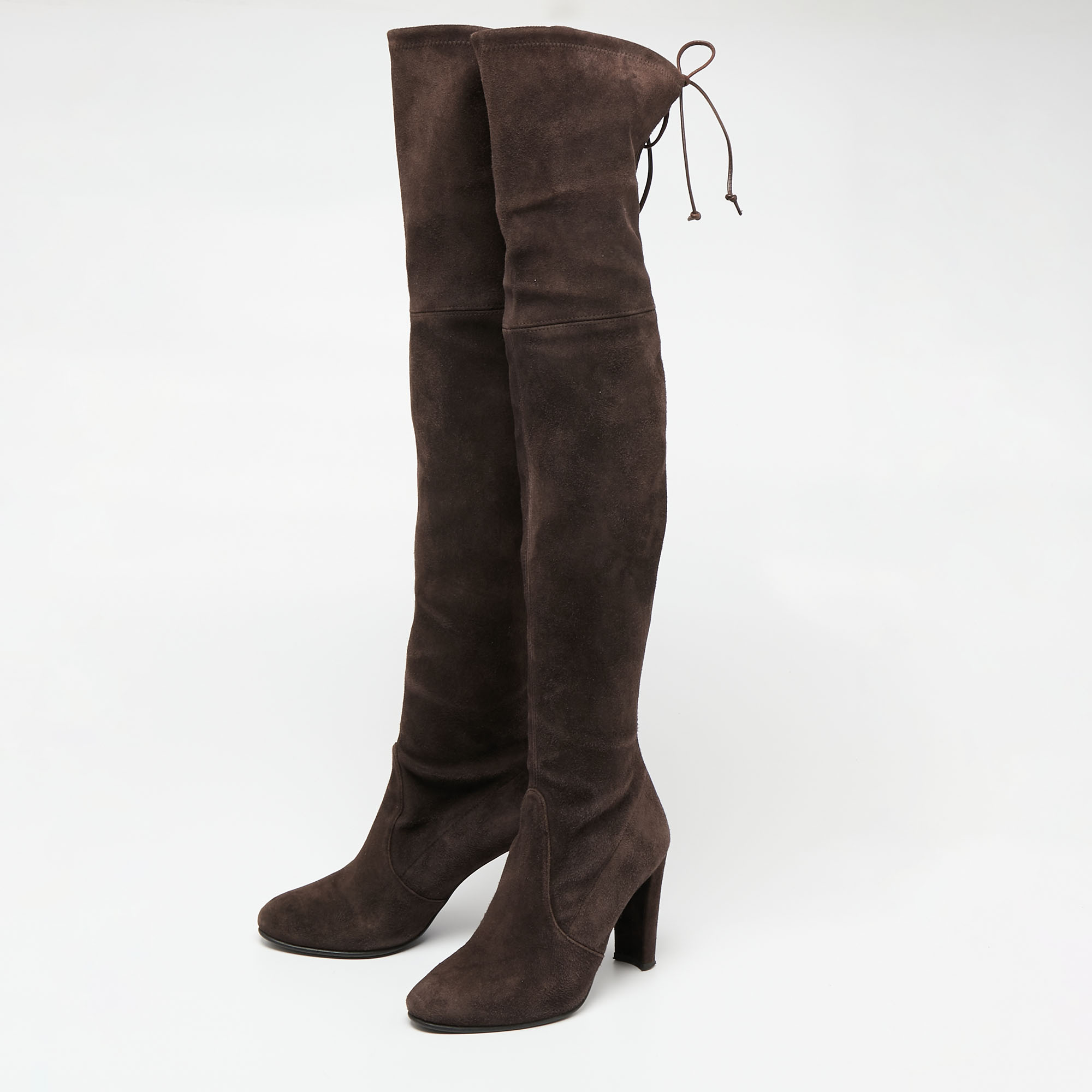 

Stuart Weitzman Brown Suede Over The Knee Boots Size