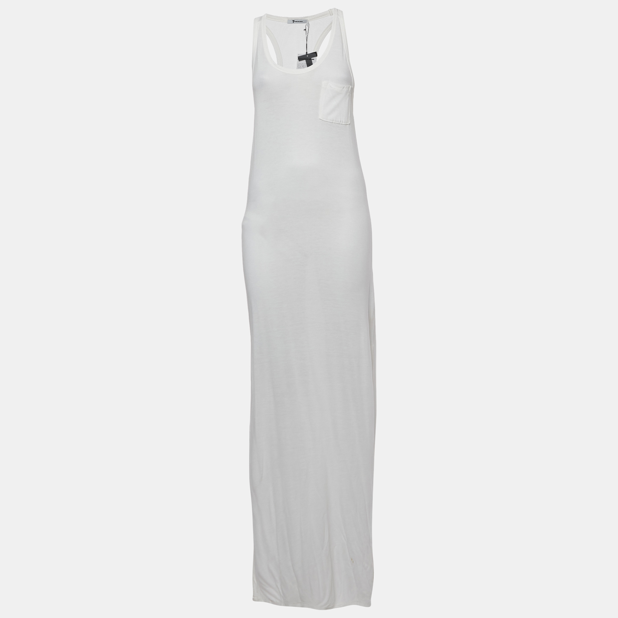 

T by Alexander Wang White Jersey Tank Dress S