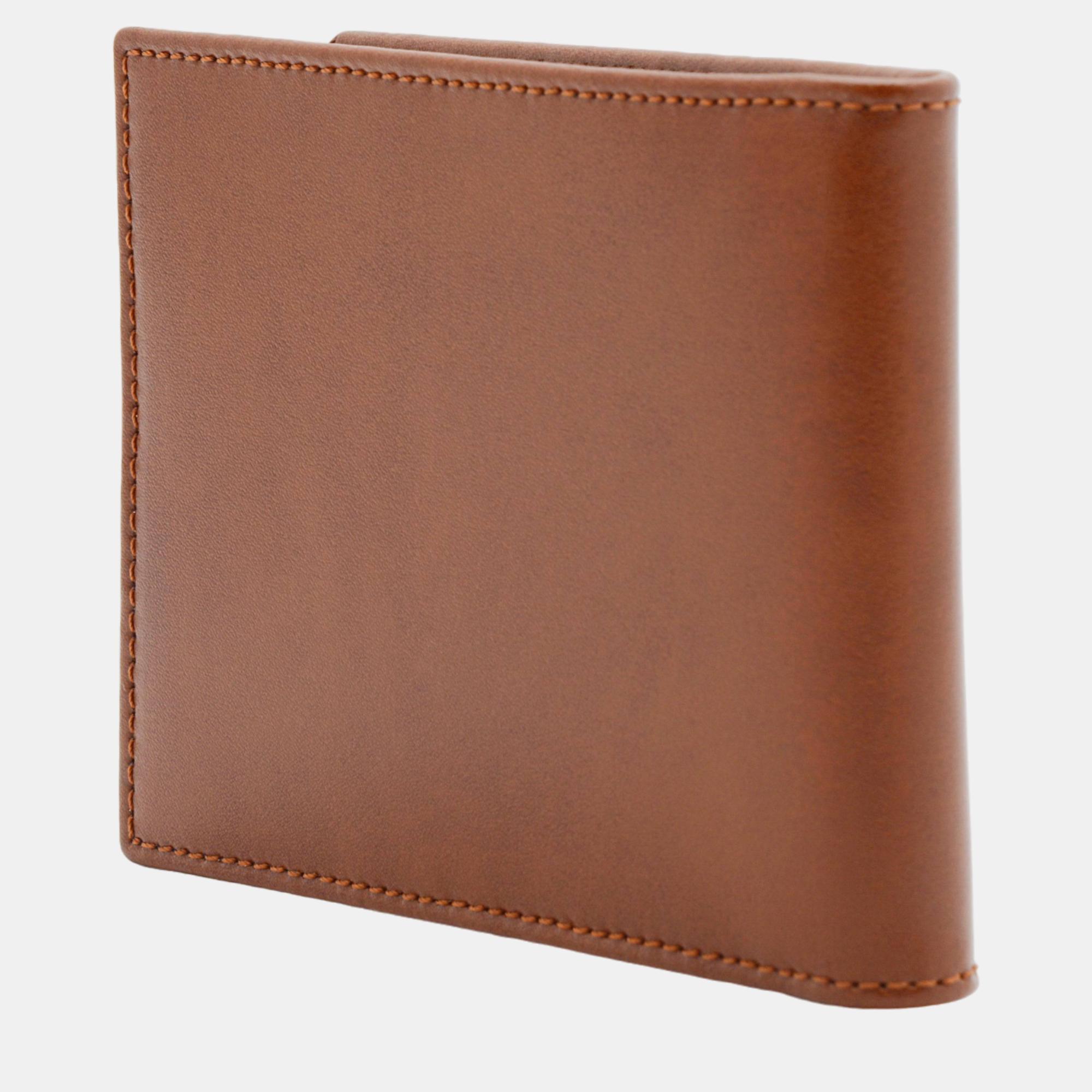 

S.T. Dupont Line D Brown Leather Wallet