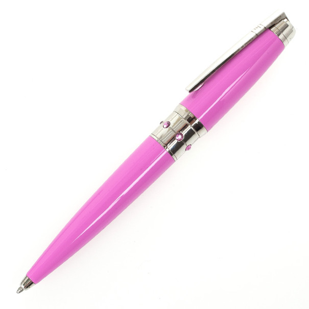 S.T. Dupont Paris Ladies Pink Resin Ballpoint Pen