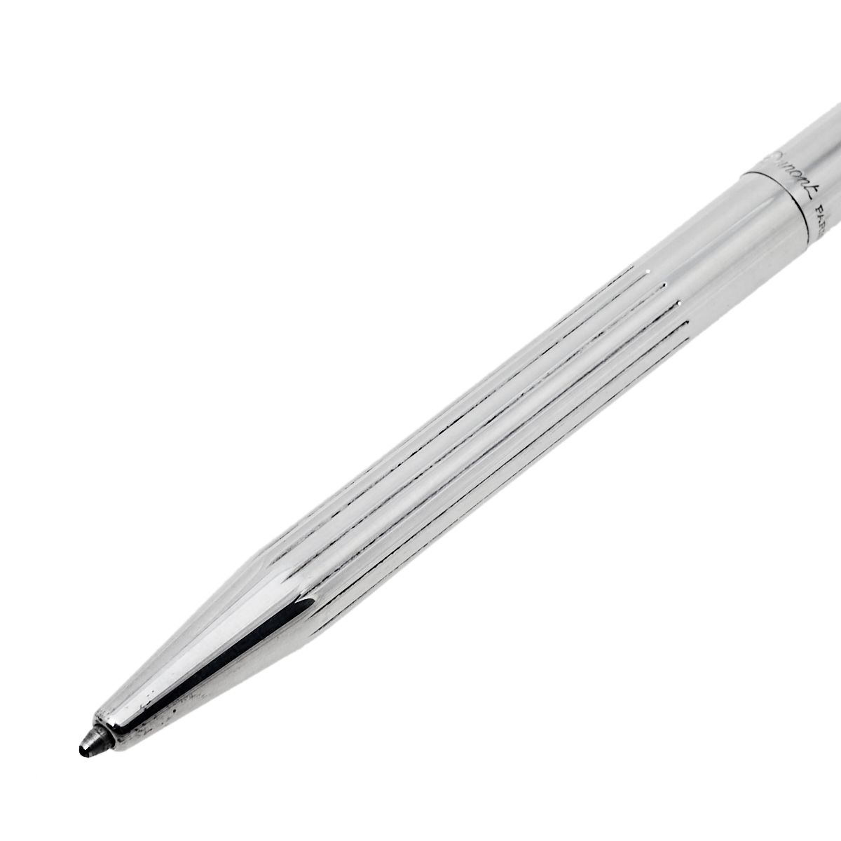 

S.T. Dupont Classique Silver Tone Slim Ballpoint Pen