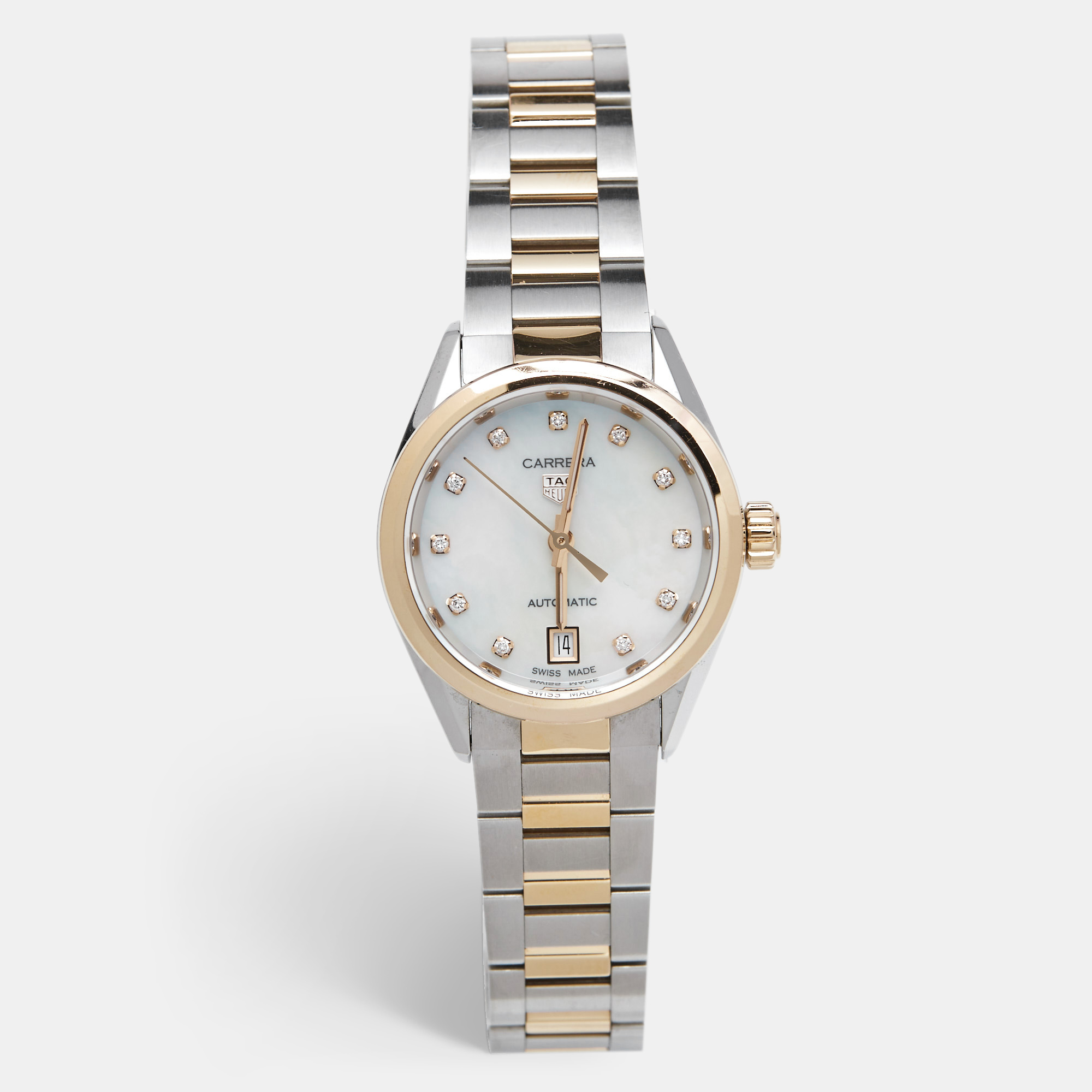 

Tag Heuer Mother Of Pearl Diamond, Silver